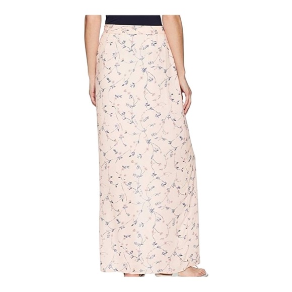 JOA x Revolve Light Pink Floral Tie Waist High Slit Maxi Skirt Small NWT - Picture 12 of 14